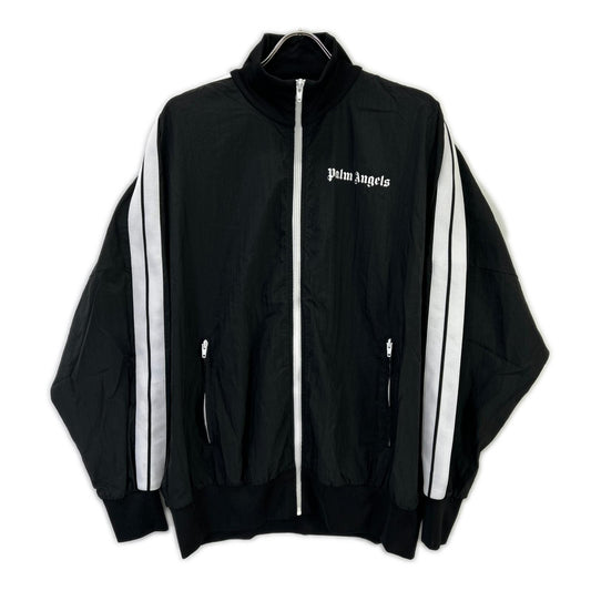 Palm Angels パームエンジェルス ブラック 両面ロゴ ナイロン ブルゾン/パンツ セットアップ スーツ セットアップ