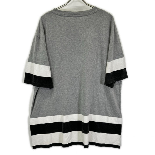CELINE セリーヌ 2X41F671Q グレー コットン プリントTシャツ トップス