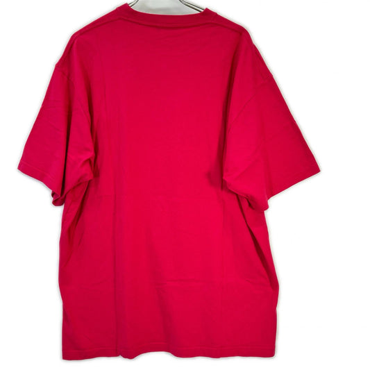 BALENCIAGA バレンシアガ 20年製 レッド LOGO Tシャツ トップス