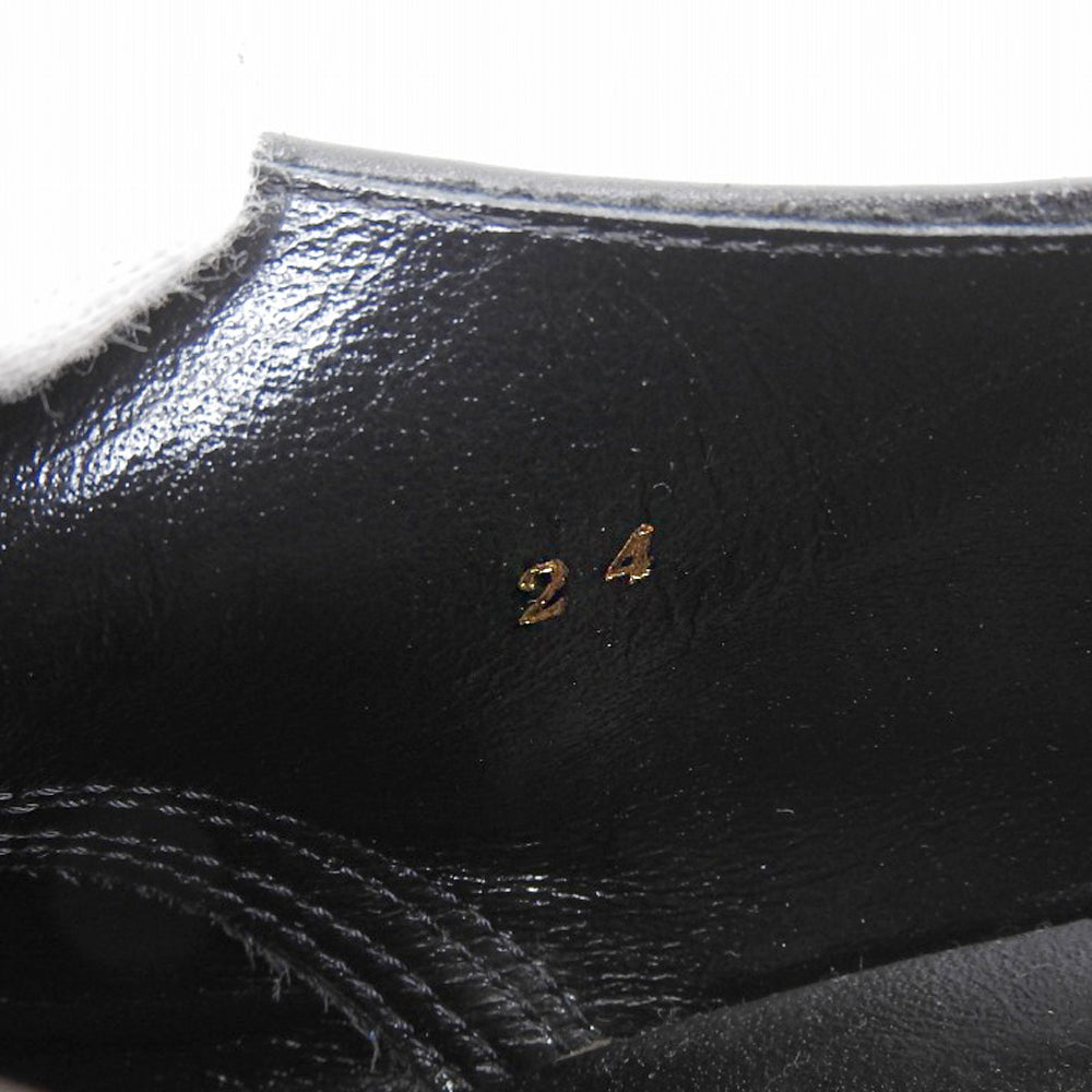 COMMEdesGARCONS HOMME PLUS コムデギャルソンオムプリュス プレーントゥ レザー シューズ メンズ ブラック 24 シューズ