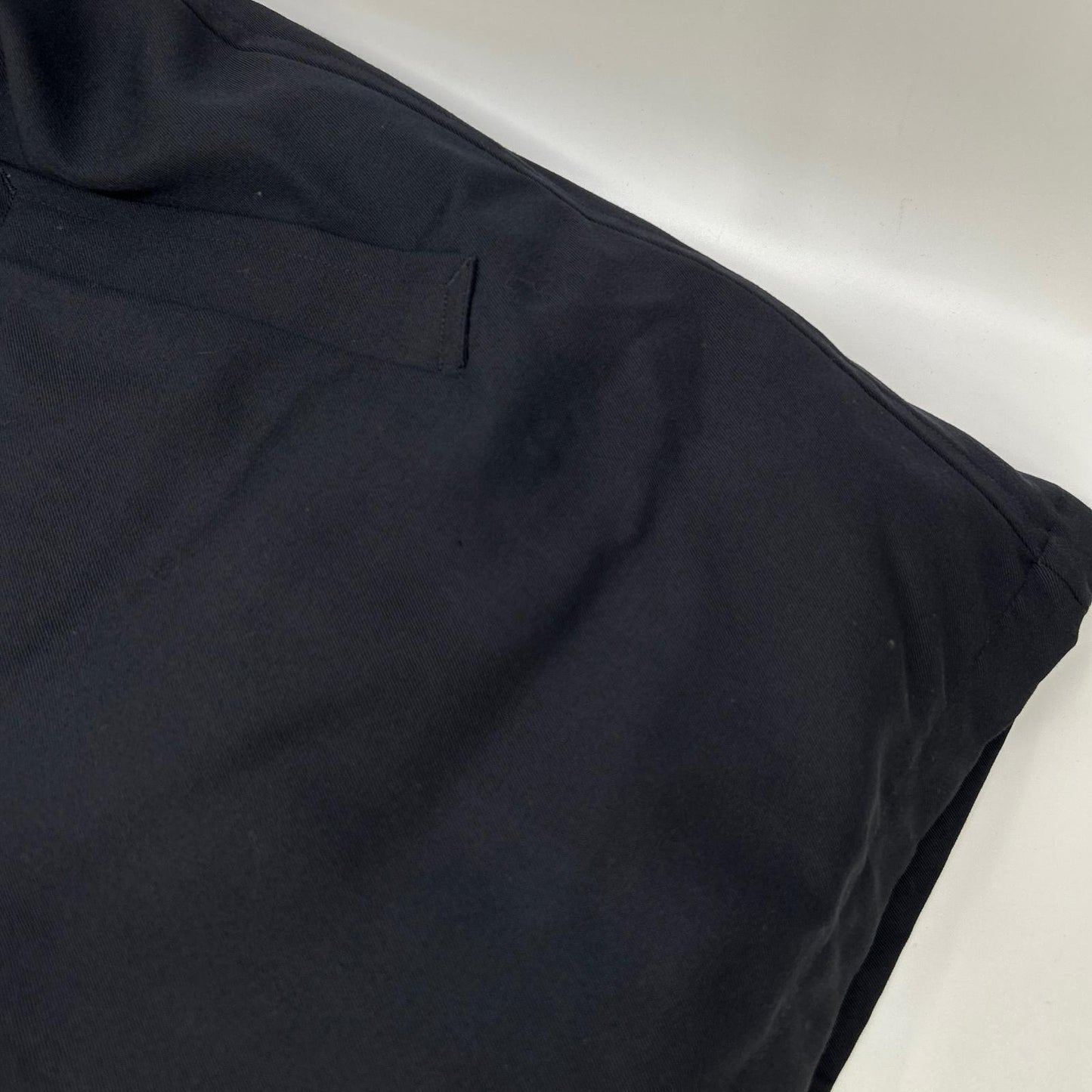 COMMEdesGARCONS SHIRT コムデギャルソンシャツ D-TK9210 ブラック ウール×ナイロン シャツ ダウンジャケット ジャケット