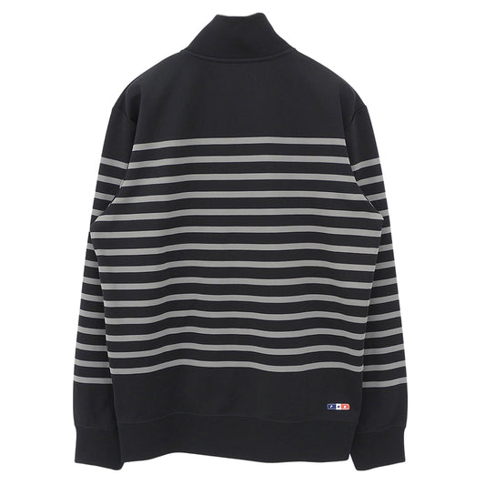 NIKE ナイキ ×F.C.Real Bristol 美品 ボーダー トラックジャケット メンズ ブラック M ジャケット