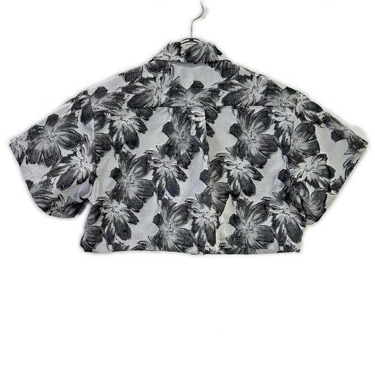 TOGA トーガ 23SS TA31-FJ027 ブラック Flower jacquard shirt トップス