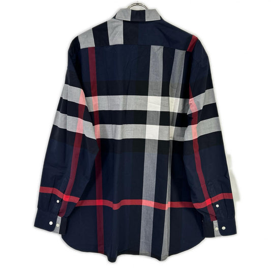 Burberry LONDON バーバリーロンドン 8004829 ネイビー Windsor patch pocket shirt トップス