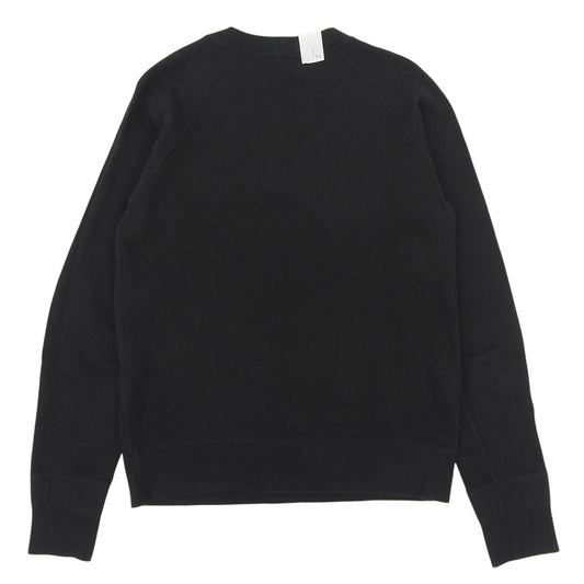 N.Hoolywood N.Hollywood cotton boat-neck long-sleeve sweatshirt tops men's black 38 tops