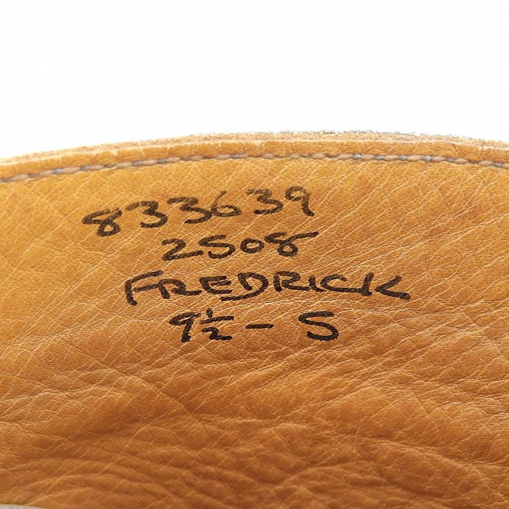 Tricker's トリッカーズ ウィングチップ ドレスアップシューズ メンズ レザー グレー 9 1/2 2S08 シューズ