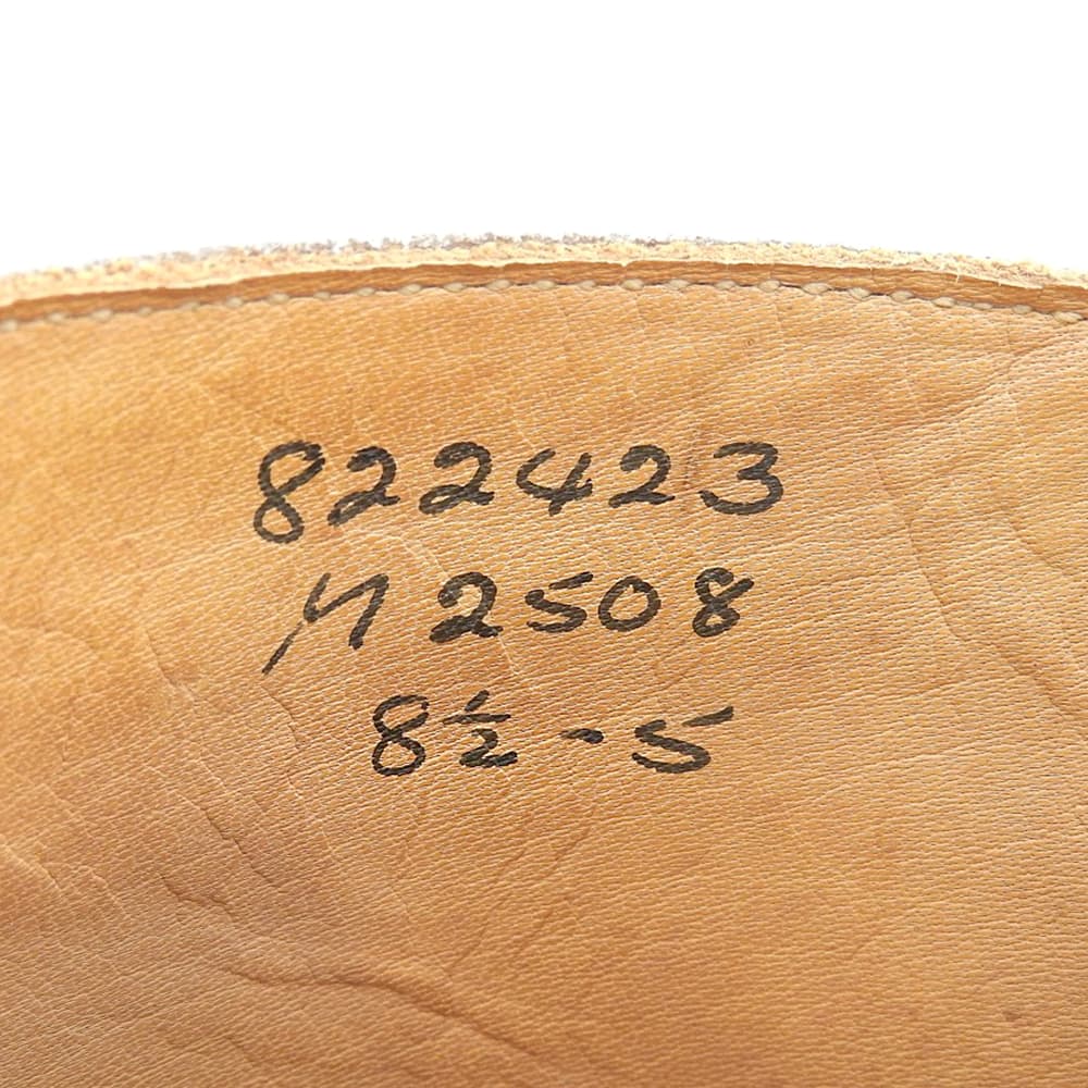 Tricker's トリッカーズ MALTON レザー ホワイトカントリーブーツ シューズ メンズ ホワイト 8 1/2 M2508 シューズ
