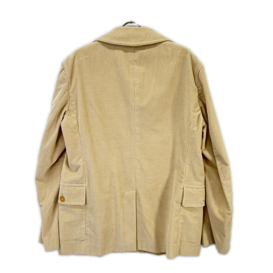GUCCI グッチ 308171 Z3511 アイボリー コーデュロイ ダブルブレスト ハーフ コート ジャケット