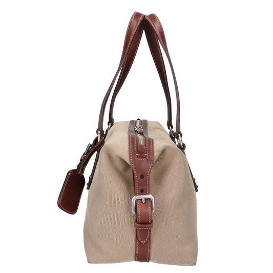 PRADA プラダ BR3461 ロゴジャカード/レザー ハンドバッグ