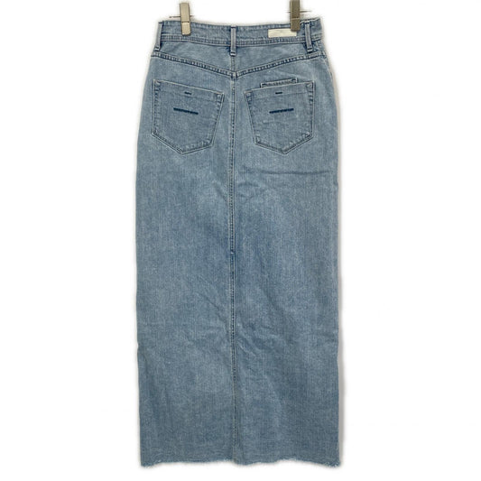 YANUK ヤヌーク 57152304 ブルー スリットロングデニムスカート スカート