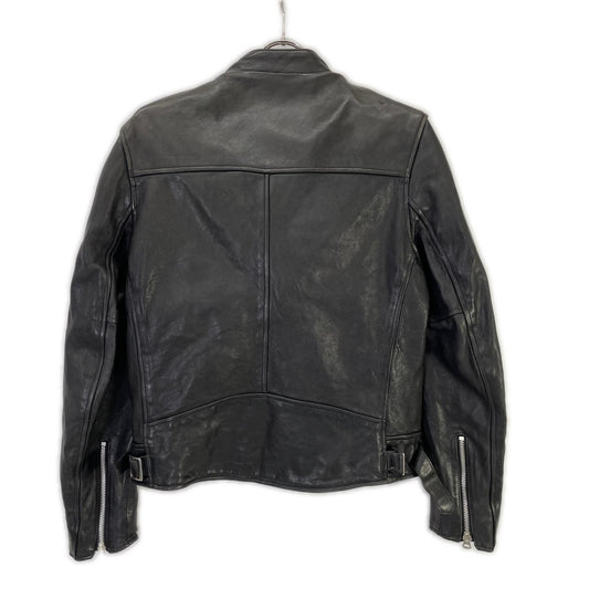schott ショット 3181058 ブラック セミダブルライダース シープスキン ジャケット