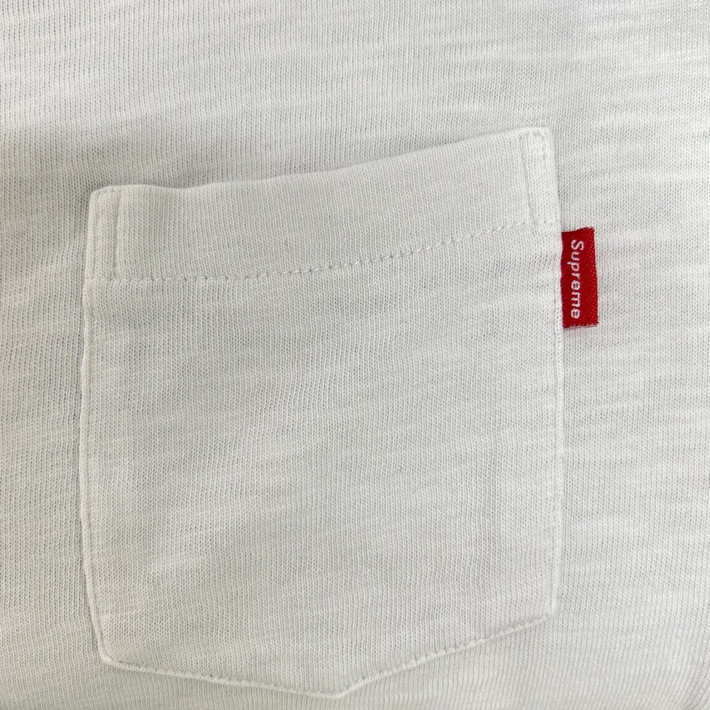 Supreme シュプリーム ホワイト 半袖 ポケットTシャツ トップス