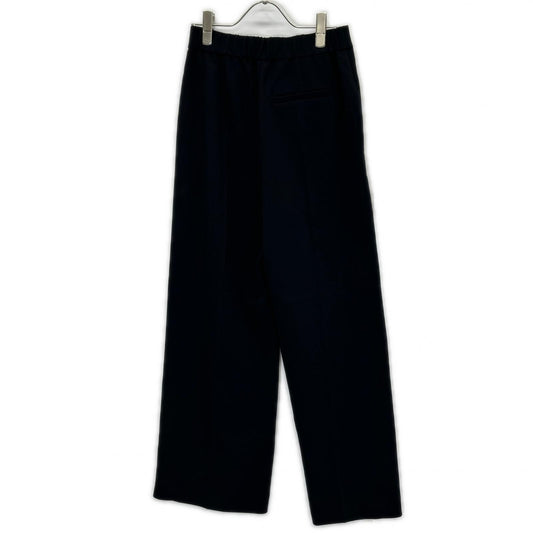 theory luxe セオリーリュクス 25SS ブラック Luve Idana ワイドストレート パンツ ボトムス