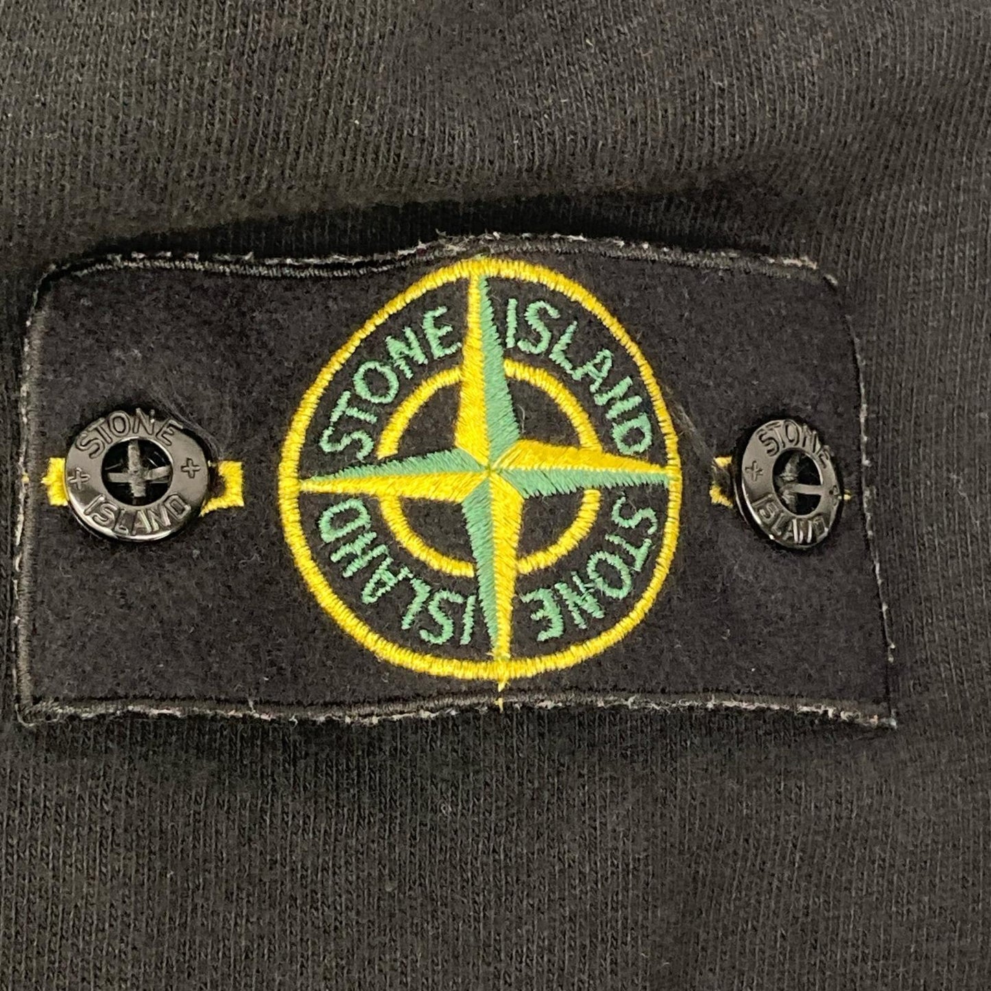 STONE ISLAND Stone Island K1S156100021 Black zip-up hoodie Jacket