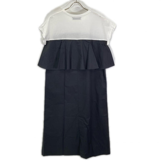 SUGAR ROSE シュガーローズ Black×White Two-Tone Dress Dress