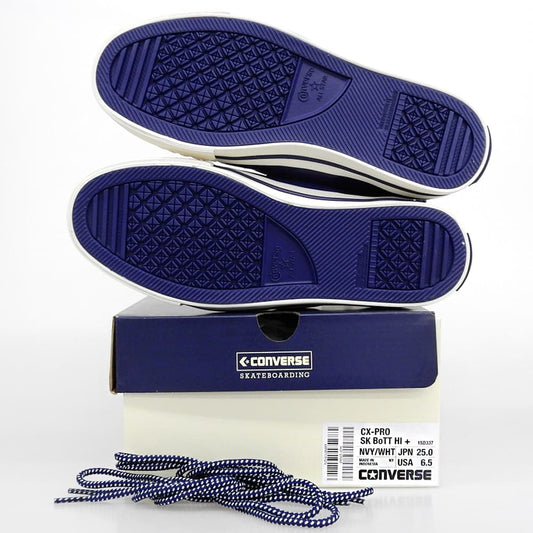 converse コンバース 美品 スケートボーディング CX-PRO SK シューズ メンズ ネイビー 25cm シューズ