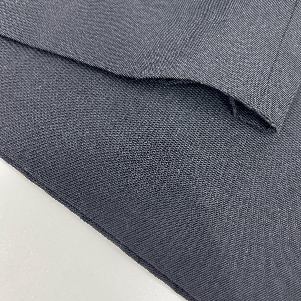yohjiyamamoto Yohji Yamamoto black side-stripe wide-leg pants bottoms