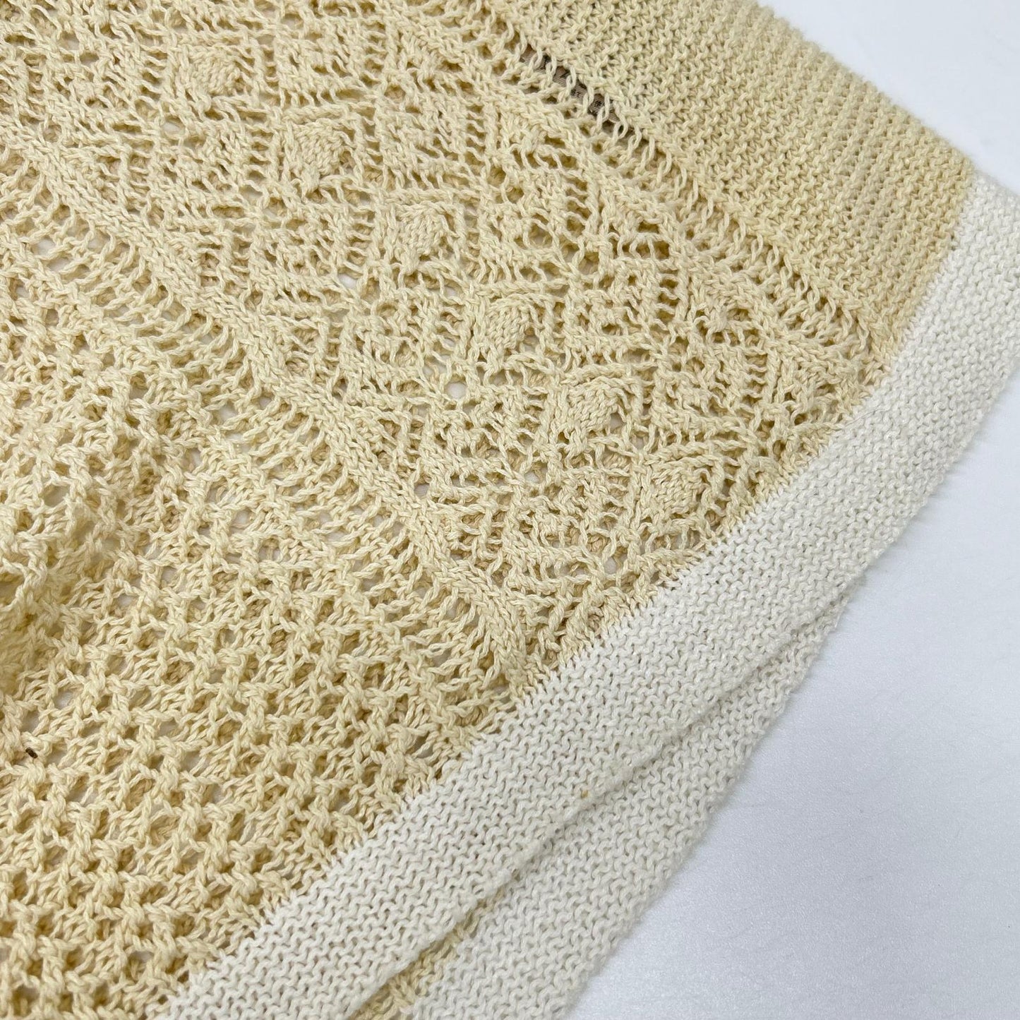 TODAYFUL トゥデイフル 12220519 ベージュ Pattern Lace Knit トップス