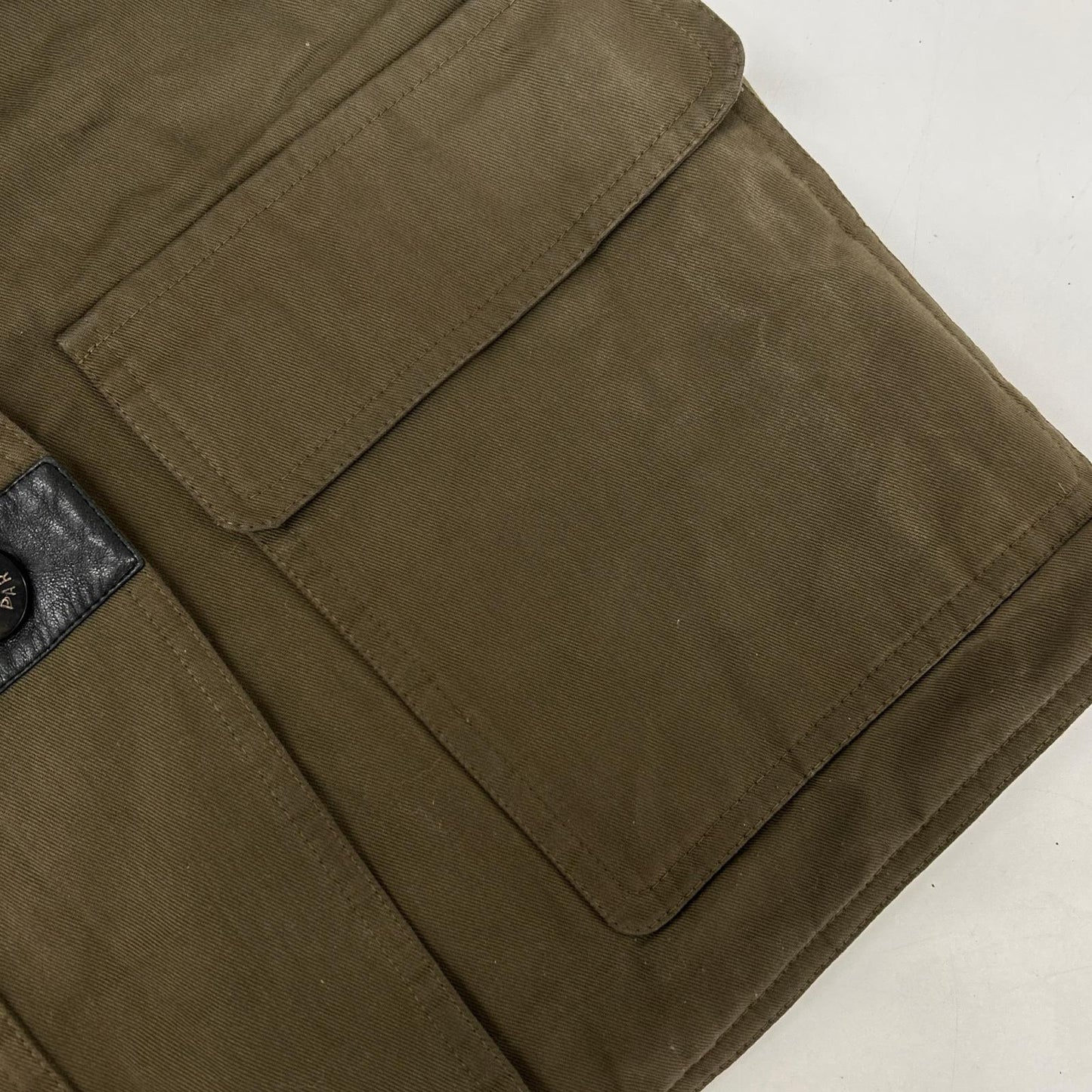 HERMES エルメス ヴィンテージ コットン ハーフ コート