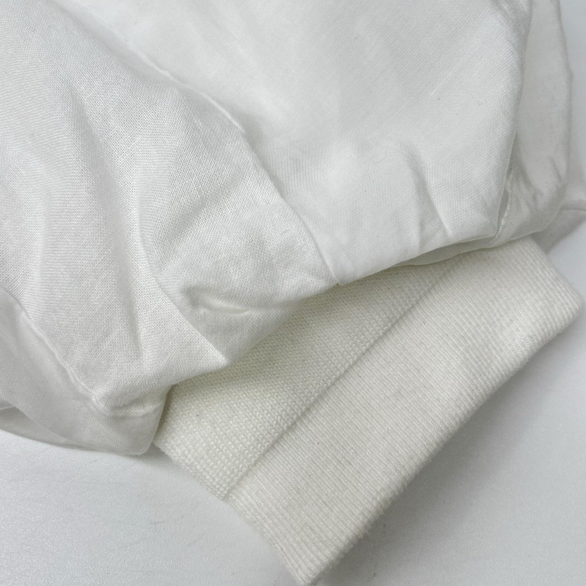 CYNICAL Cynical 412-94014 White Linen×Cotton Hooded Blouson Top