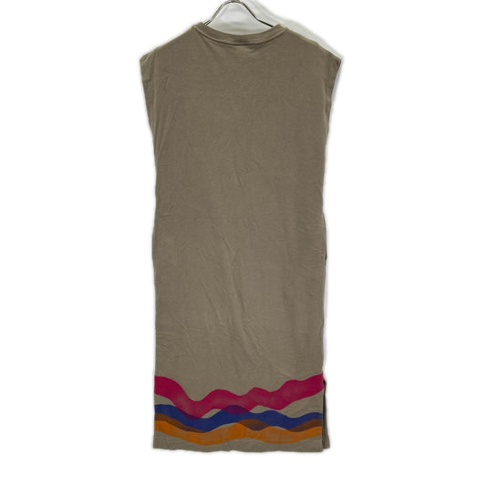MUTA MARINE beige painted French dress