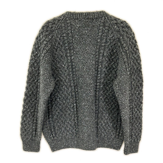 Inverallan インバーアラン チャコール ウール 4A GOLFER CARDIGAN トップス