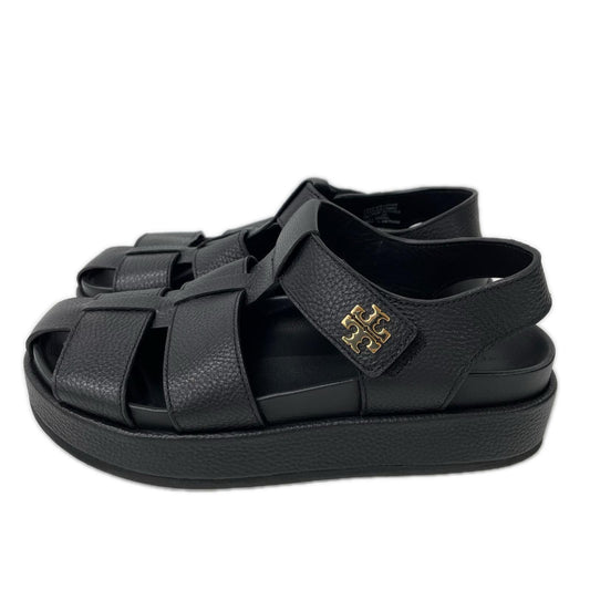 Tory Burch トリーバーチ 170584 ブラック キラ スポーツ フィッシャーマンサンダル シューズ