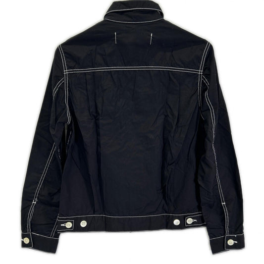 GANRYU ガンリュウ 16SS EQ-J017 Black Stitch Shirt Jacket Jacket