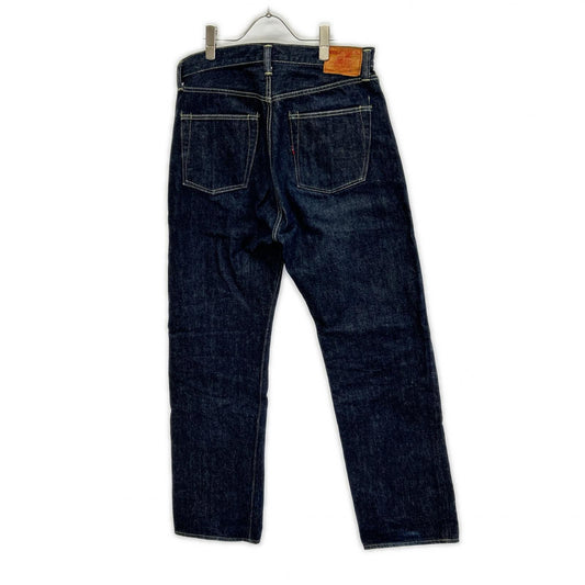 TCB JEANS&CO. ティーシービージーンズ インディゴ コットン ボタンフライデニム ボトムス