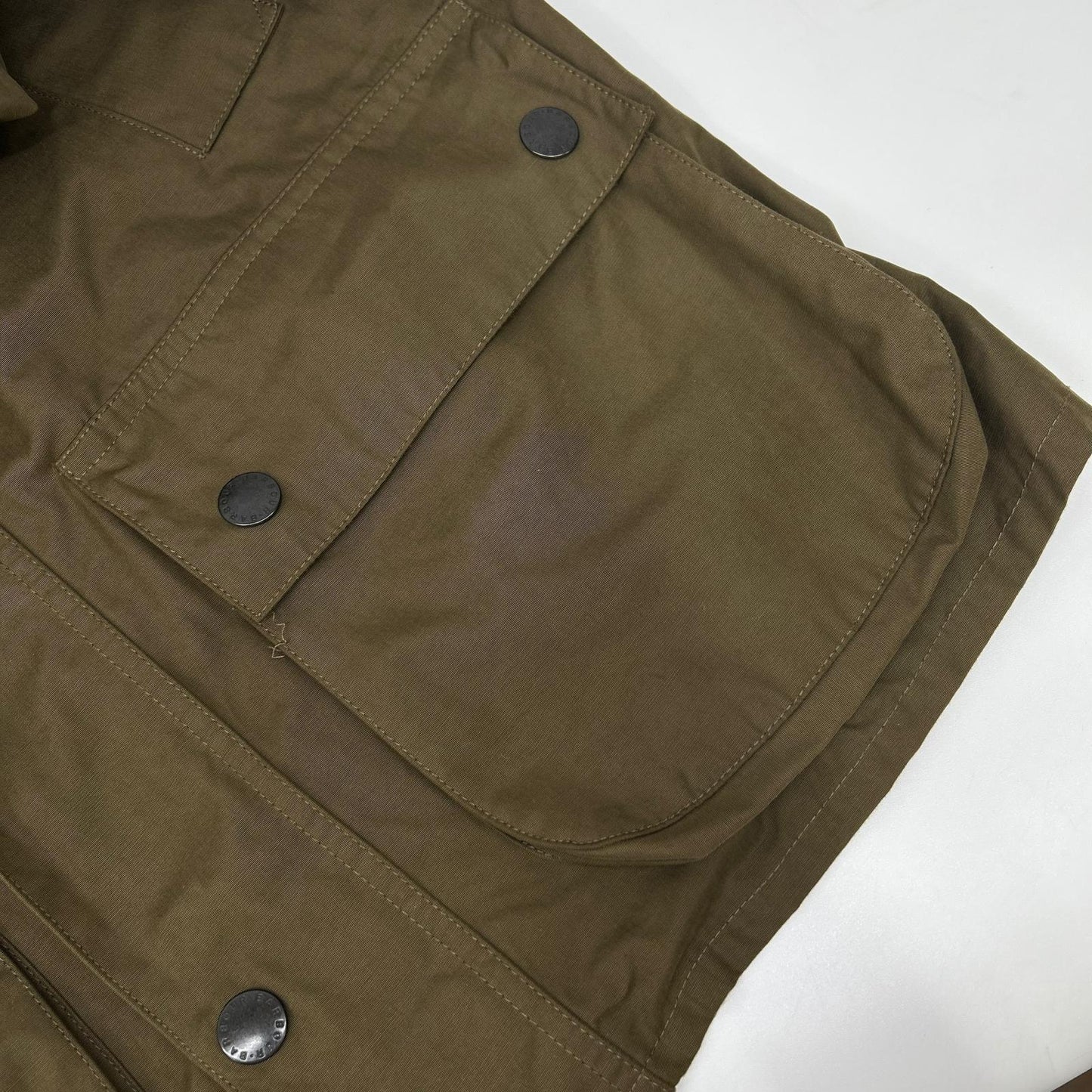 Barbour バブアー 2001179 カーキ BEDALE ピーチスキン ノンワックス ジャケット ジャケット