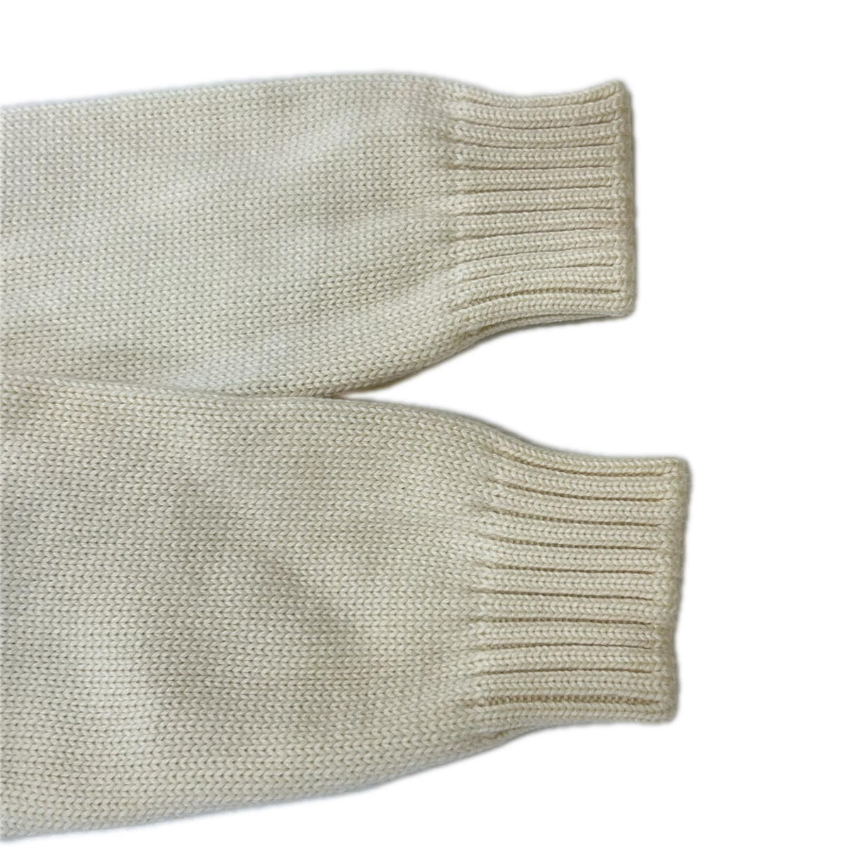ZANONE ザノーネ Ivory 5-gauge wool solid mock-neck knit top