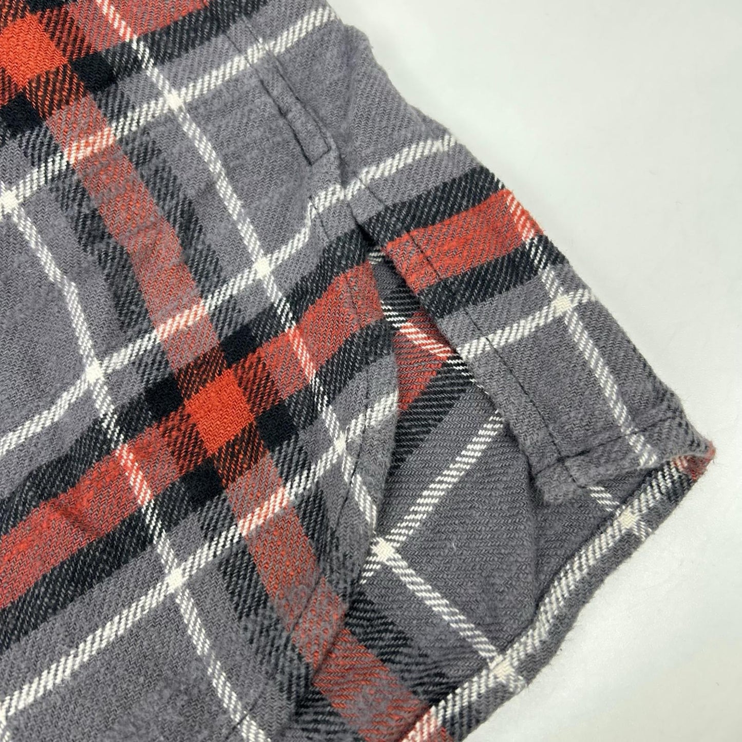 ACNE STUDIOS アクネ ストゥディオズ グレー×レッド チェック ネルシャツ トップス