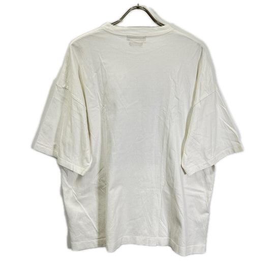 YOAK ヨーク ホワイト×ブラック PHOTOGRAM PRINTED T-SHIRT/ トップス