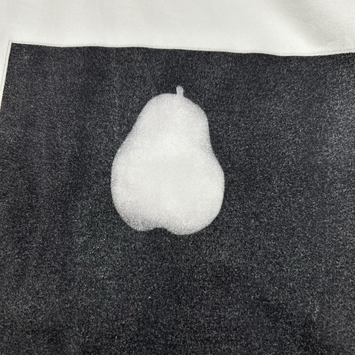 YOAK ヨーク ホワイト×ブラック PHOTOGRAM PRINTED T-SHIRT/ トップス
