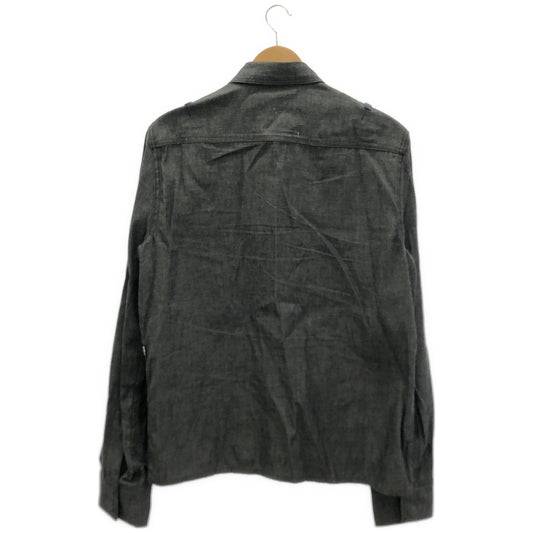 G-STAR RAW ジースターロゥ チャコール ライトウェイトデニムシャツ トップス