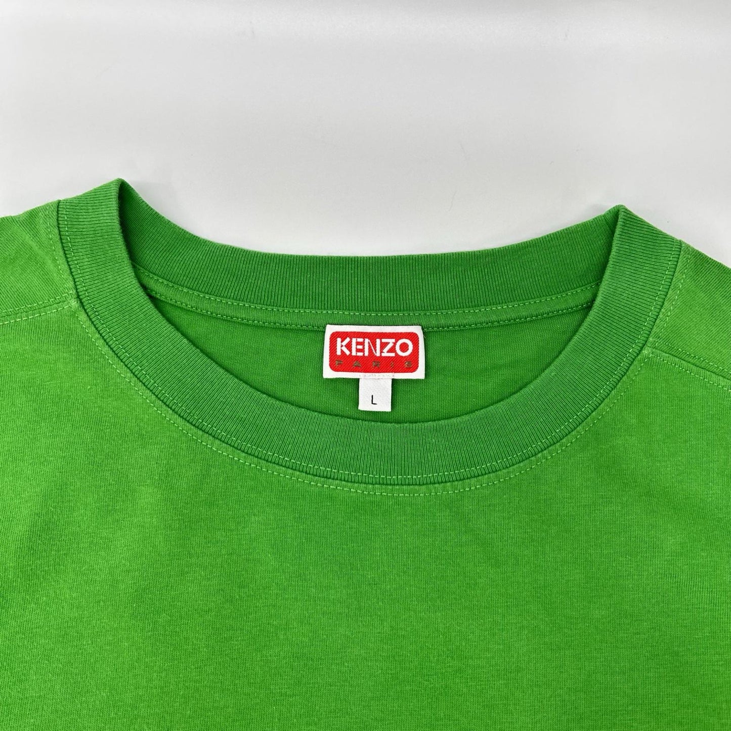 KENZO ケンゾー 24SS FD55TS4094SG グリーン Boke Flower 2.0 フラワープリント半袖 Tシャツ トップス