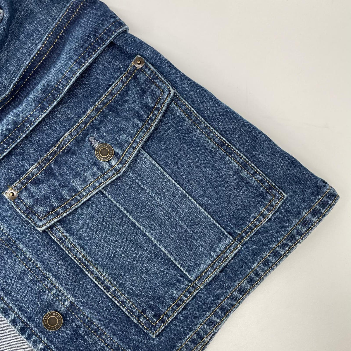 LAUREN RALPH LAUREN ローレン ラルフローレン インディゴ デニムシャツジャケット ジャケット