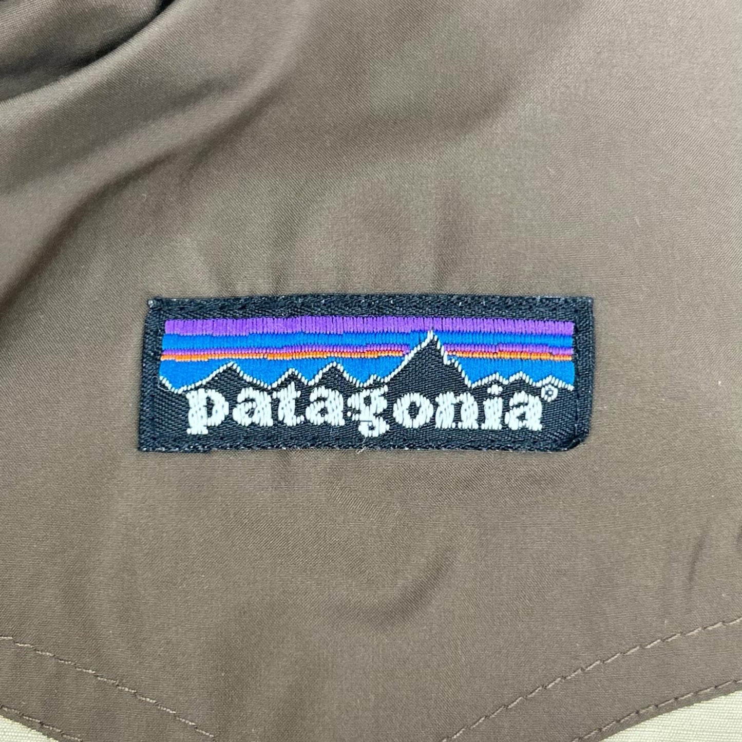 Patagonia パタゴニア 27571 ブラウン×ベージュ スリングショット ダウンベスト ベスト