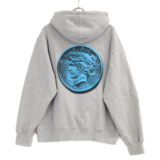 Supreme シュプリーム 24FW グレー ANARCHY HOODED SWEATSHIRT トップス