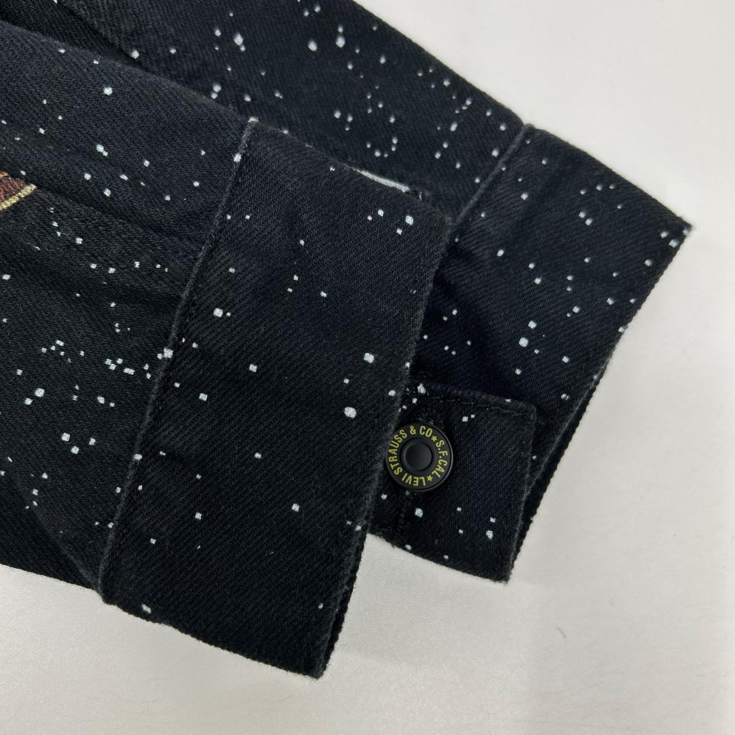 LEVI'S リーバイス ×STARWARS PC9-72334-0448 ブラック プリント デニムジャケット ジャケット