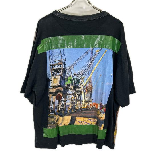 DRIES VAN NOTEN ドリスヴァンノッテン 22SS ブラック グラフィックプリント Tシャツ トップス