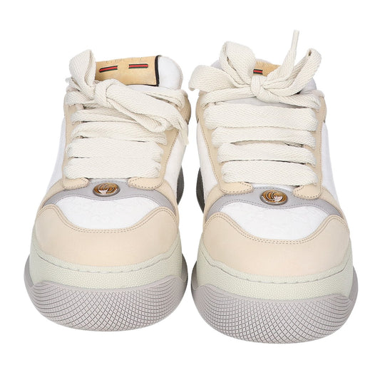 GUCCI グッチ ベージュ系 GG スクリーナー ローカットスニーカー シューズ