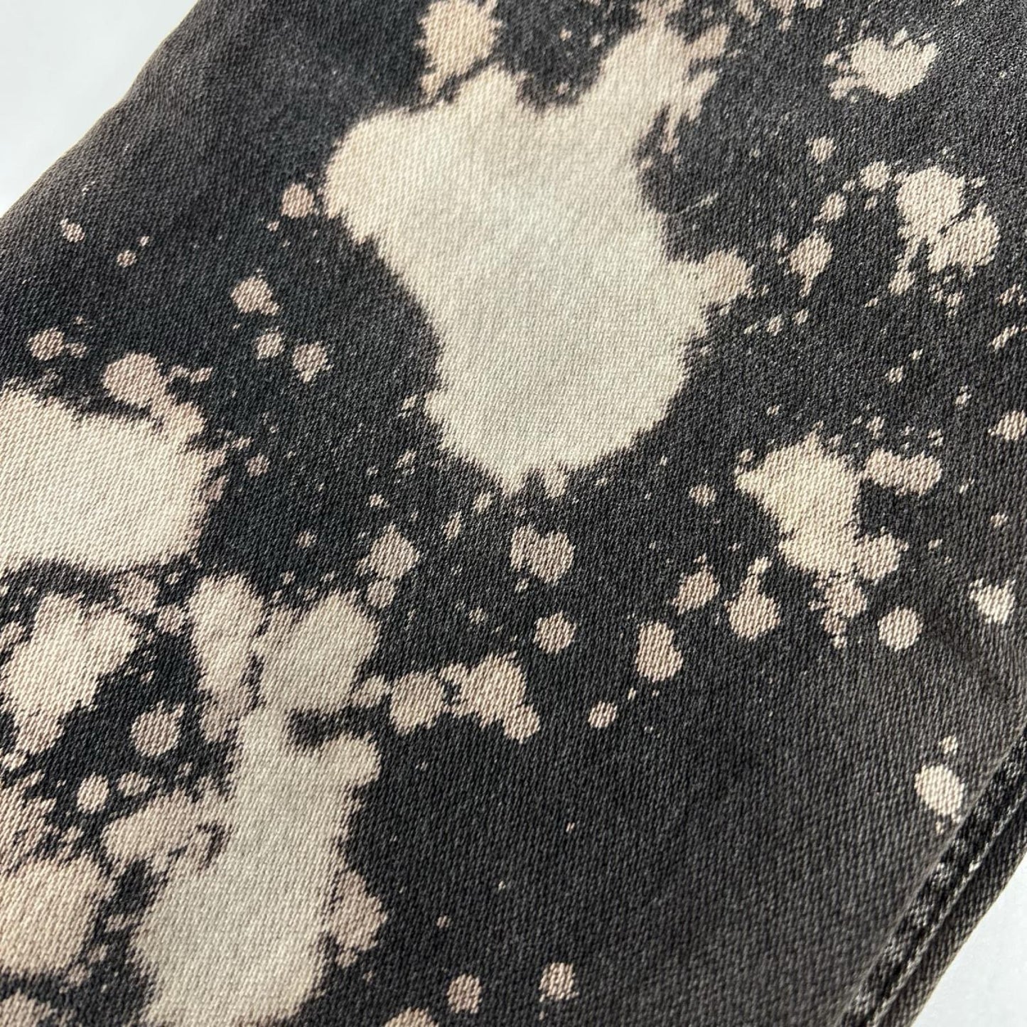 GUCCI グッチ 408637 XD548 グレー系 ブリーチ加工 デニムパンツ ボトムス