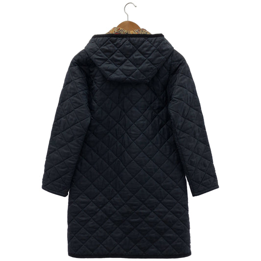 LAVENHAM ラベンハム Navy Liberty Quilted Long Coat Top