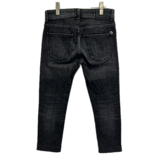 ENTRE AMIS アントレアミ グレー系 5 TK DENIM CORTO ボタンフライ デニムパンツ ボトムス