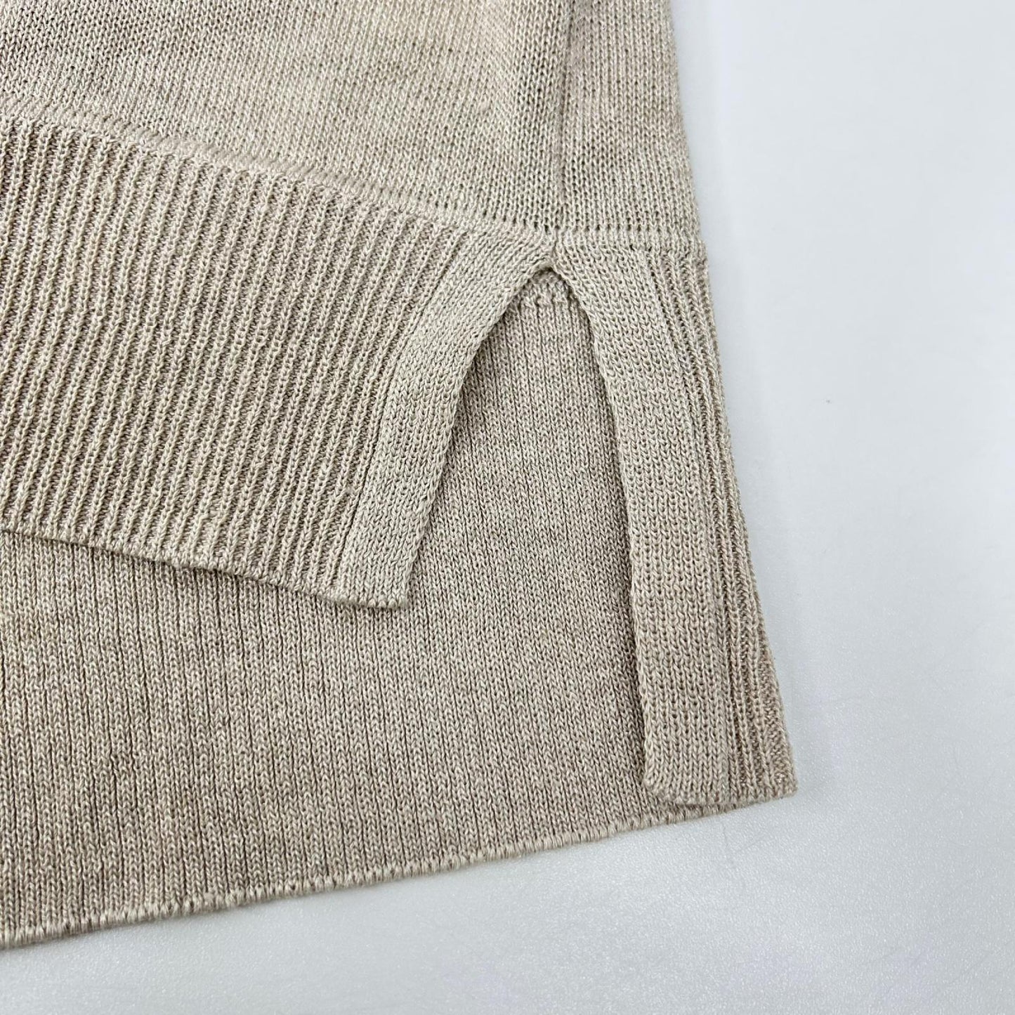 FOXEY フォクシー 40995 クリーム SABALAN ノースリーブ ニットセーター トップス