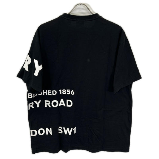 BURBERRY バーバリー ブラック HORSEFERRY プリント Tシャツ トップス