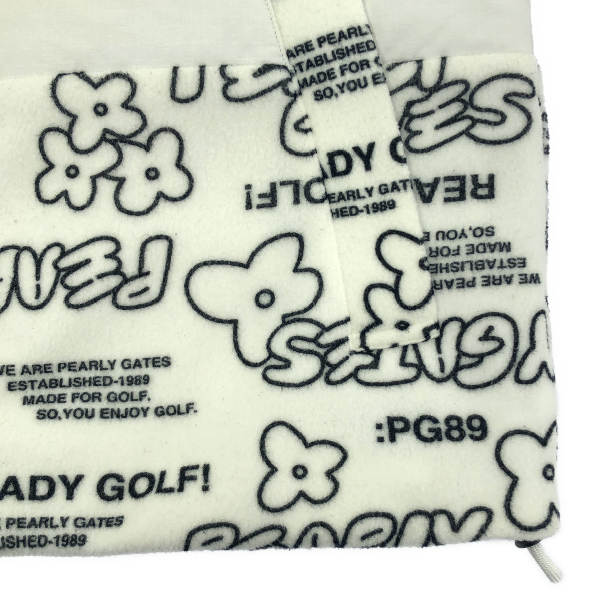 PEARLY GATES パーリーゲイツ 25年製 ホワイト 総柄 ベスト トップス