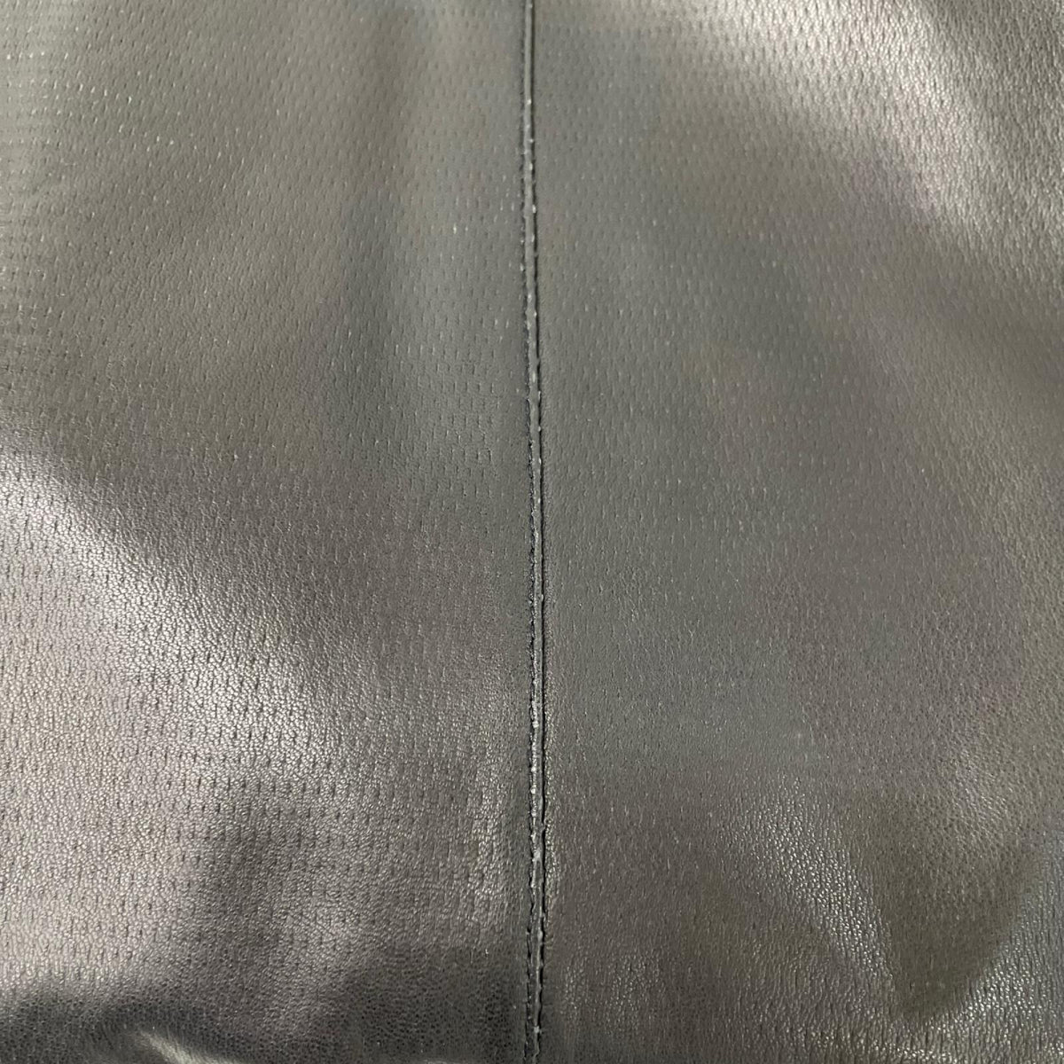Z Zegna ジーゼニア ブラック レザー シングルライダースジャケット ジャケット