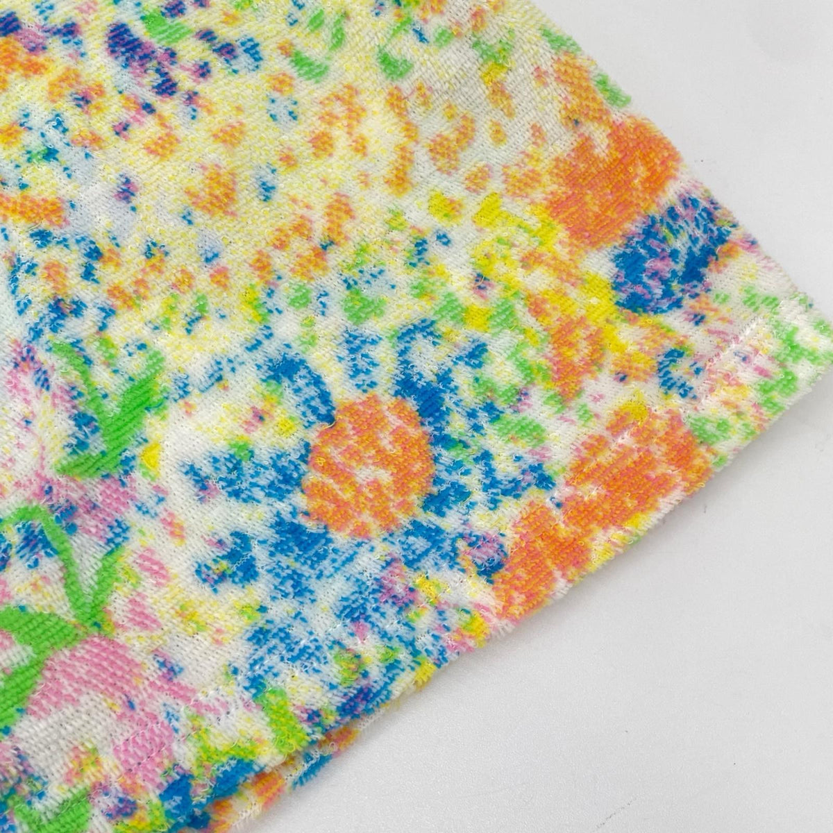 TSUMORI CHISATO ツモリチサト グリーン×ブルー系 タオル地 総柄 ルームウェアトップス トップス